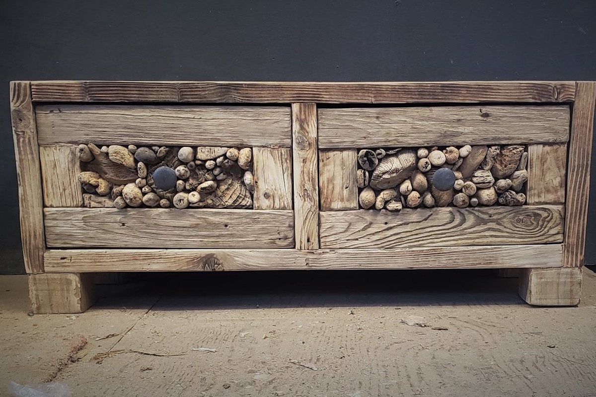 Driftwood Floor Cabinet 5